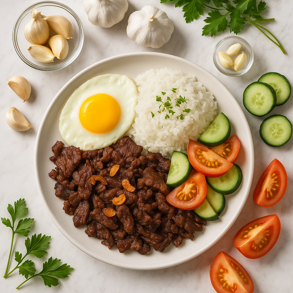 Low Sodium Garlic Marinated Beef Tapa Recipe