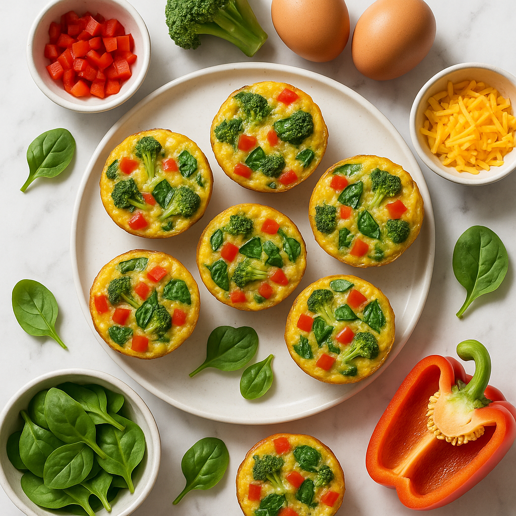 Easy Veggie Egg Muffins for Picky Eaters (High Protein, Kid Approved)