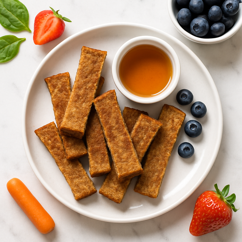Fun Whole Wheat French Toast Sticks for Toddlers