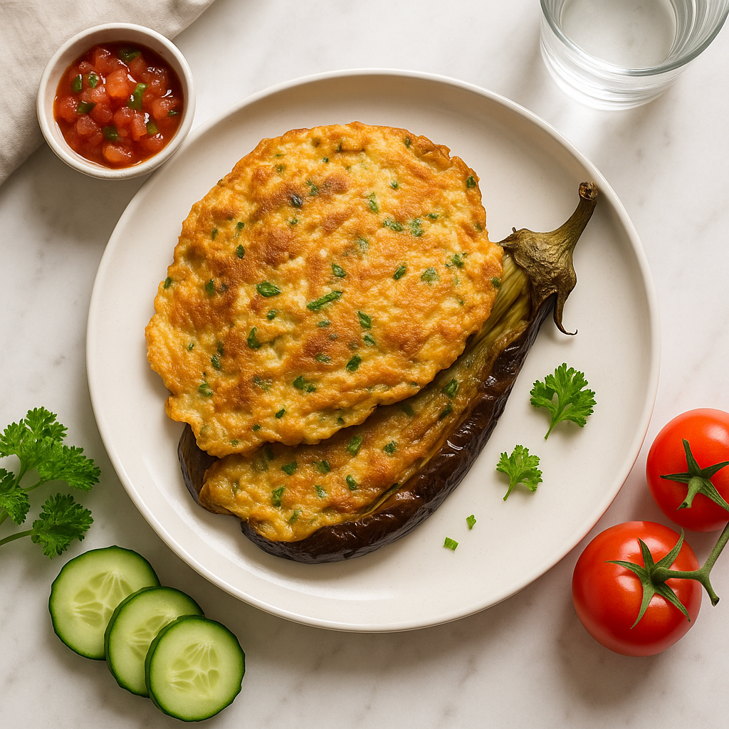 Tortang Talong Eggplant Omelette Low Calorie Filipino Breakfast