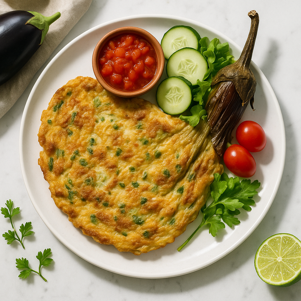 Tortang Talong Eggplant Omelette Low Calorie Filipino Breakfast