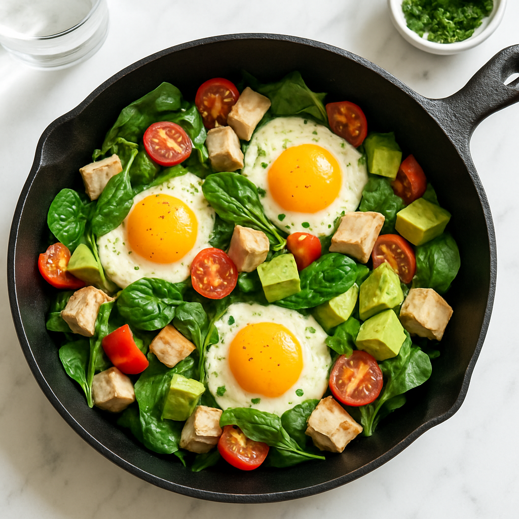 Turkey and Egg Breakfast Skillet: Low Carb, High Protein Morning Fuel